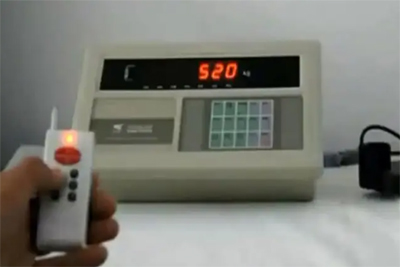 无线地磅遥控器是如何结构